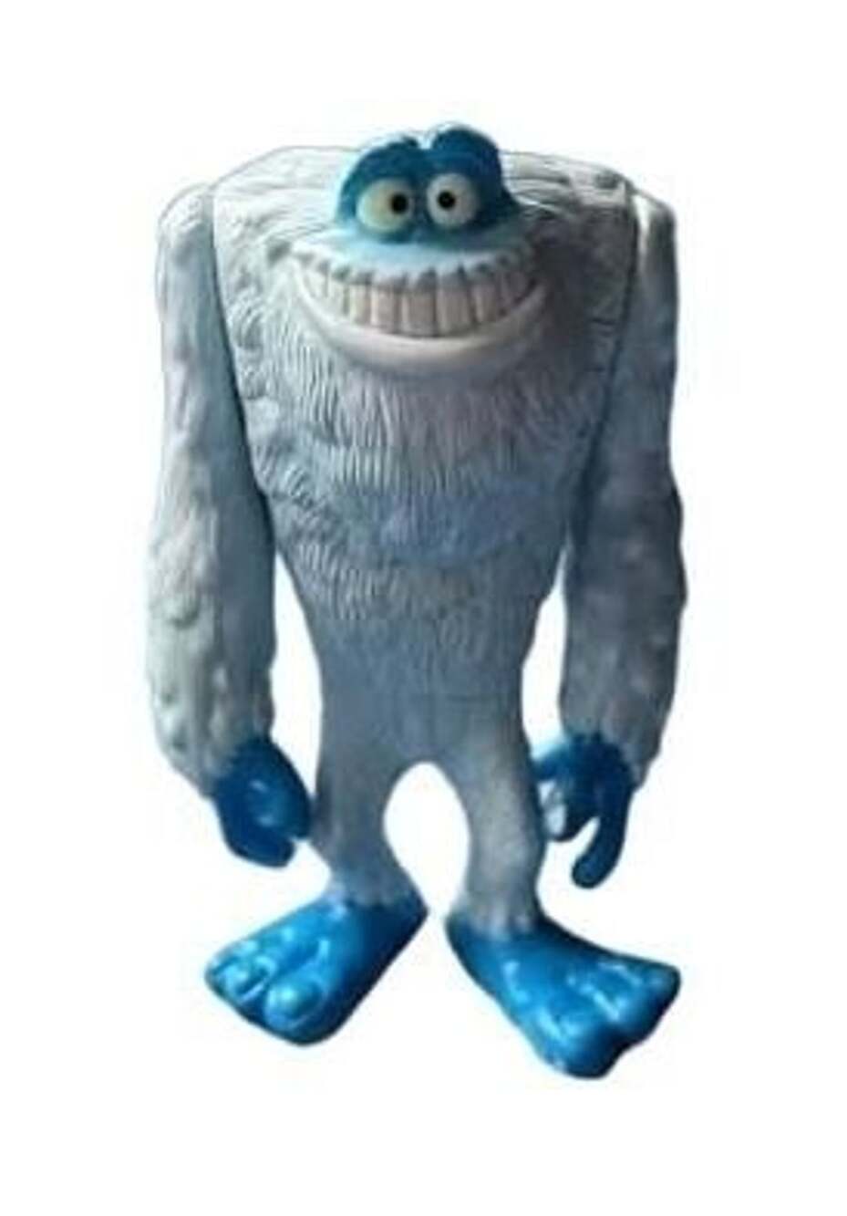 2001 McDonald's Monsters, Inc. Yeti Abominable Snowman Happy Meal Toy